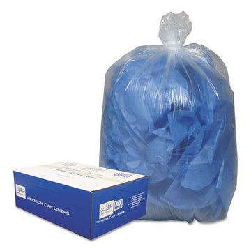 Classic Clear Linear Low-density Can Liners, 60 Gal, 0.9 Mil, 38" X 58", Clear, 100-carton freeshipping - TVN Wholesale